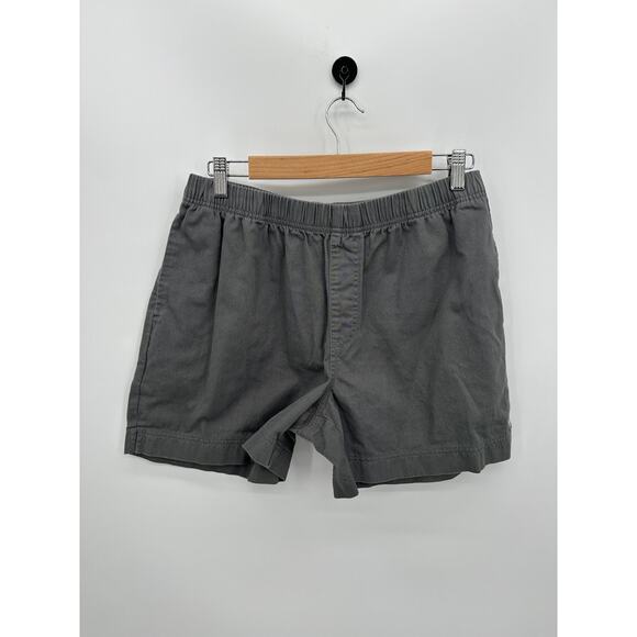 Chubbies Easy Short Men Large Gray Stretch Waist 4.5" Inseam Cotton Chino - Picture 1 of 5